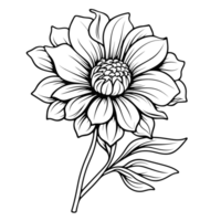 Beautiful Flower Clipart - Generative Ai png