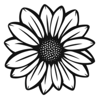 skön blomma ClipArt - generativ ai png