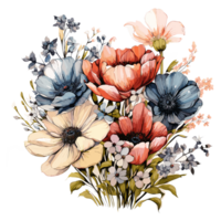 schön Blume Clip Art - - generativ ai png