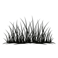 Gras Silhouette - - generativ ai png