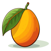 Beautiful Mango Clipart - Generative Ai png