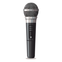 microphone clipart - génératif ai png