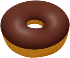 Choco doughnut, donut png