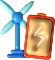 energy recycling Wind turbines use natural and renewable energy. Conservation of green energy and natural resources. png