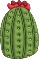 3d illustration, cactus and aloe vera desert thorn plant cactus and tropical house plants. png