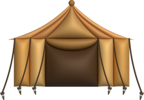 3d illustration camping resa tält Utrustning ,turist läger tält png