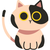 illustration mignonne chats vecteur gratuit png