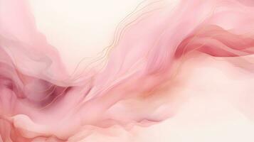 Pink watercolor wave background photo