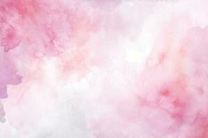 Pink watercolor wave background photo