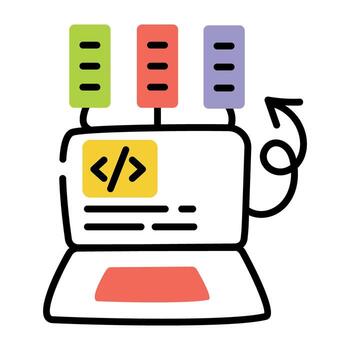 Trendy Server Programming vector