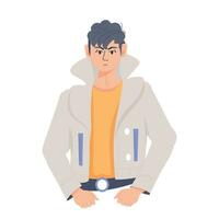 Trendy College Boy vector