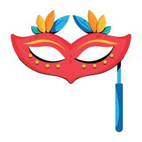 Trendy Masquerade Mask vector