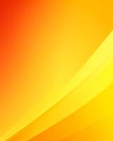 AI Generative Yellow red orange abstract background with space for design photo