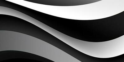 stripes grayscale abstract backdrop illustration made with Generative AI photo