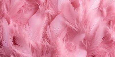 Soft pink vintage color trends chicken feather texture made with photo