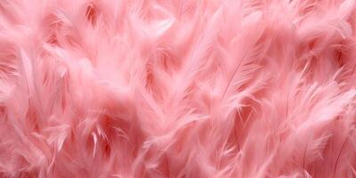Soft pink vintage color trends chicken feather texture made with photo