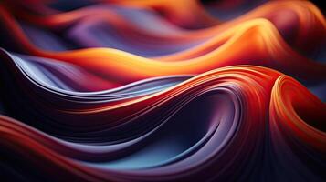 Vibrant colors flow in abstract background made with photo