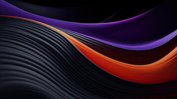 Vibrant colors flow in abstract background made with photo