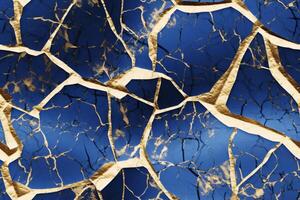 Trendy Seamless Kintsugi Textures. photo