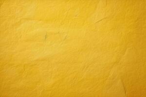 Yellow Paper Texture. Ai generative photo