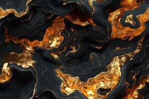 Seamless Lava Texture. photo