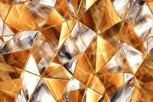 Seamless Luxury Diamond Texture. Ai generative photo