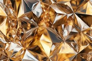 Seamless Luxury Diamond Texture. Ai generative photo