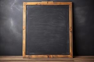 Chalkboard For Text Composition. photo