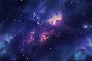 Seamless Galaxy Pattern. photo