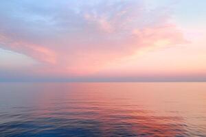 Horizone Line Background. photo