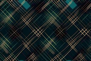 Tartan Seamless Pattern. Ai generative photo