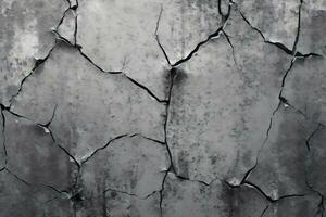 Cracked Wall Texture. Ai generative photo