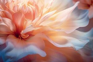 Beautiful Flowers Wallpaper. Ai generative photo