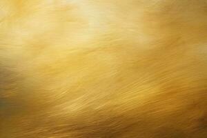 Brushed Gold Texture. Ai generative photo