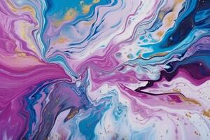 Trendy Watercolor Ink Texture. Ai generative photo