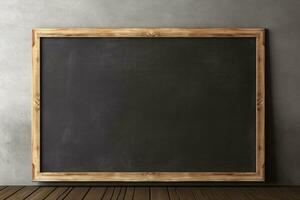 Chalkboard For Text Composition. Ai generative photo