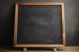 Chalkboard For Text Composition. Ai generative photo