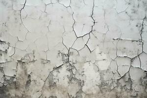 Cracked Wall Texture. Ai generative photo