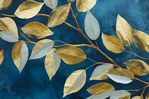 Modern Luxurious Decorative Art. Ai generative photo