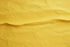 Yellow Paper Texture. Ai generative photo