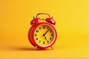 Alarm Clock. Ai generative photo