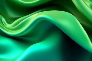 Trendy Wave Gradient Background. Ai generative photo