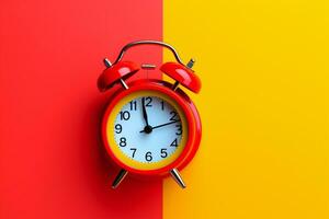 Alarm Clock. Ai generative photo