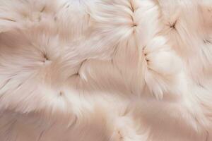 Soft Fur Texture. Ai generative photo