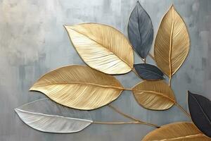 Modern Luxurious Decorative Art. Ai generative photo