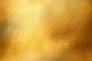 Brushed Gold Texture. Ai generative photo