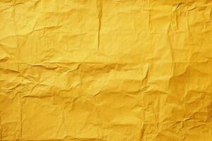 Yellow Paper Texture. Ai generative photo