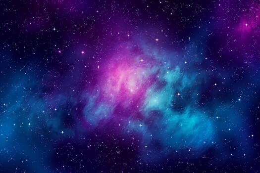 Galaxy Background. Ai generative photo