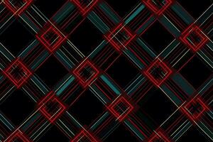 Tartan Seamless Pattern. Ai generative photo