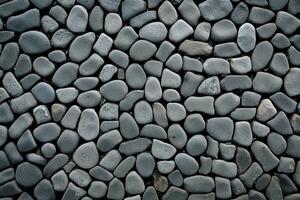 Cobblestone Sidewalk Texture. Ai generative photo